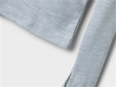 Name It light grey melange slim top modal